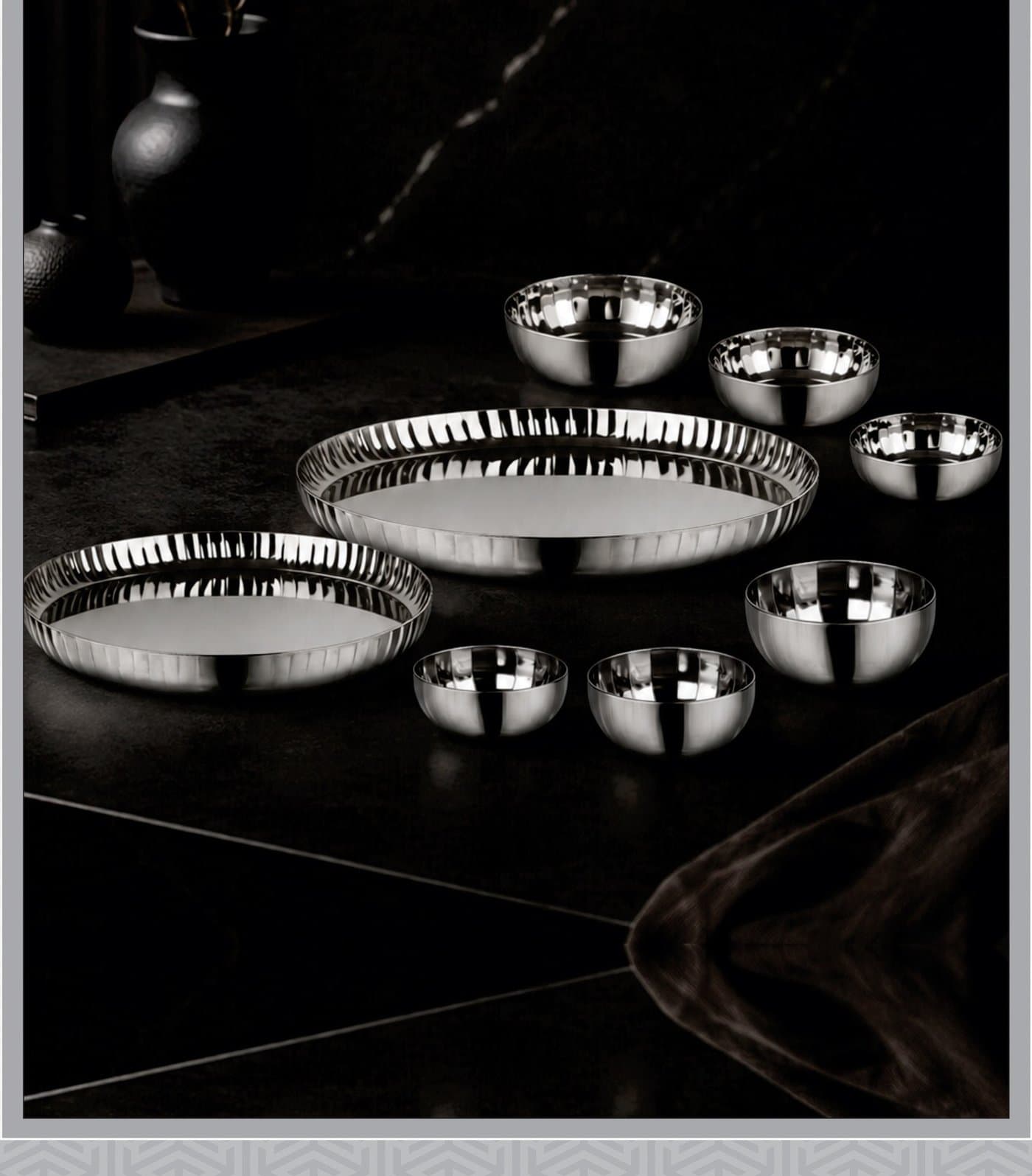 Plates — shop Indiwish stainless steel plates
