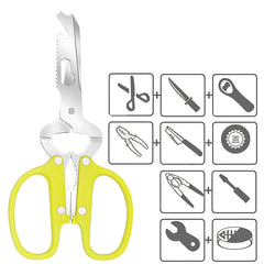 5 in 1 Multipurpose Heavy Duty Scissors(Pack Of 2)